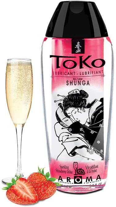 „Shunga“ – braškių ir šampano lubrikantų parduotuvė