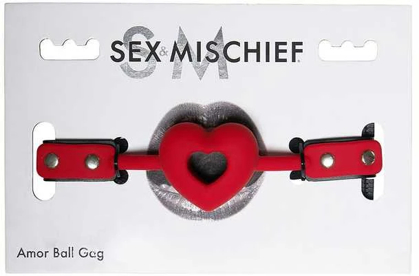 Sportsheets Sportiniai lapeliai – Sex & Mischief Amor Ball Gag