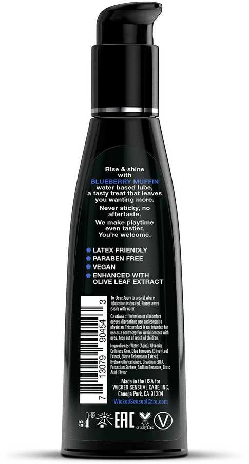 Wicked Sensual Care WICKED AQUA BLUEBERRY MAFFIN LUBRIKANTAS 120ml