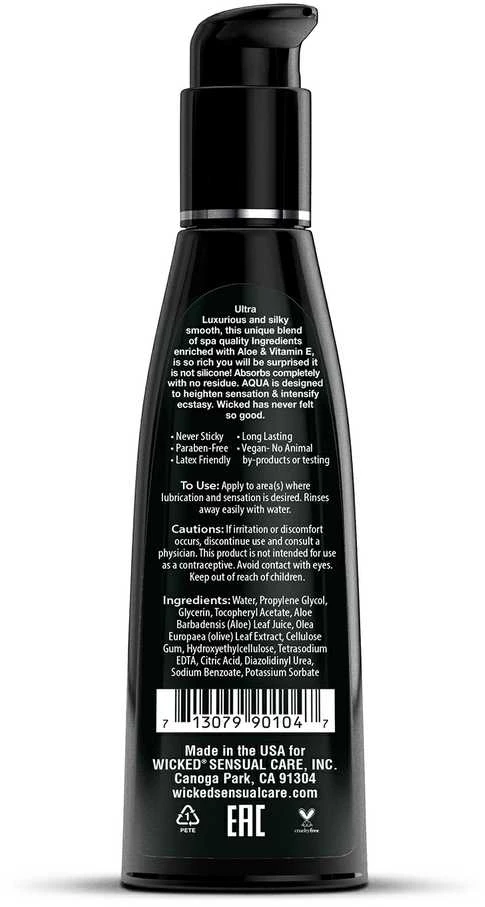 Wicked Sensual Care WICKED AQUA LUBRICANT 120ml