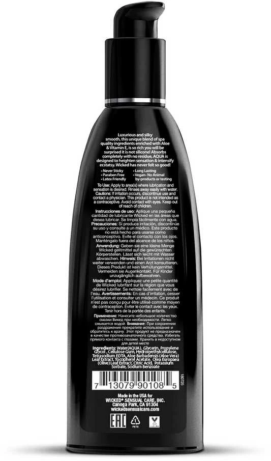 Wicked Sensual Care WICKED AQUA LUBRICANT 250ml