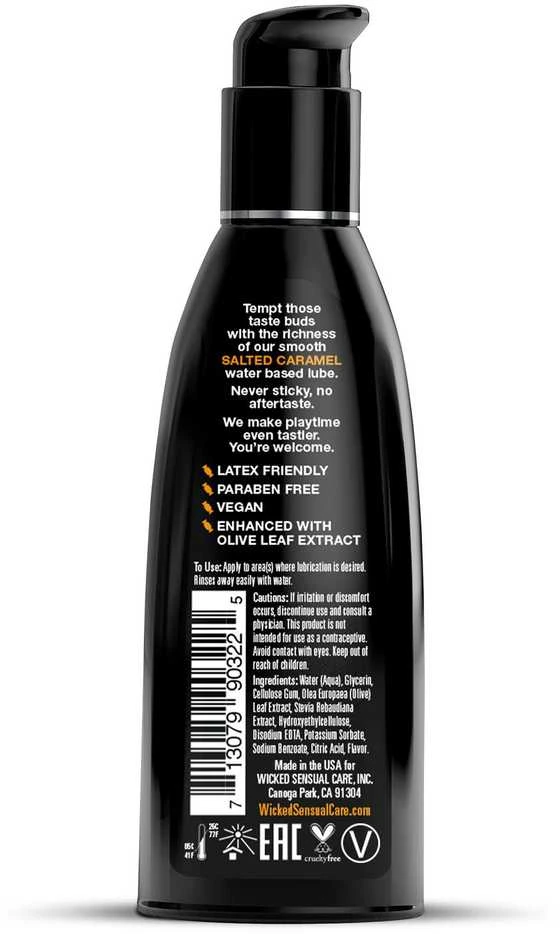 Wicked Sensual Care WICKED AQUA SŪDYTOJI KARAMELĖS SKOMINIO LUBRIKANTAS 60ml