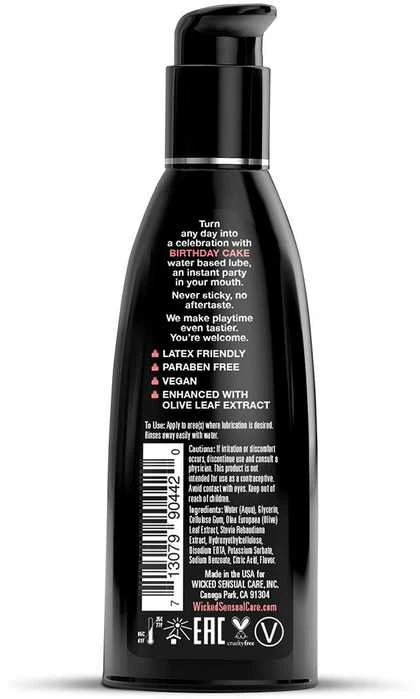 Wicked Sensual Care WICKED BIRTHDAY CAKE LUBRIKANTAS 60ml