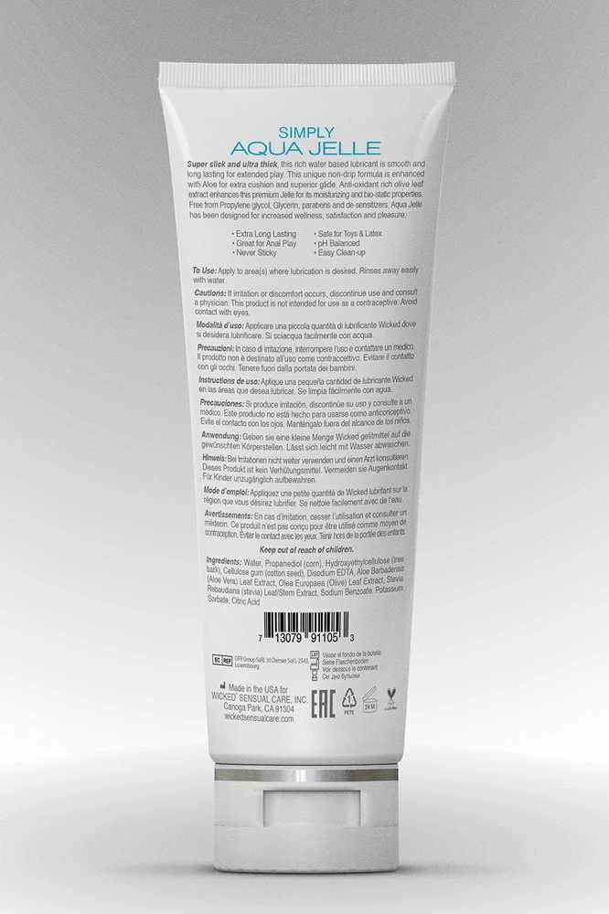 Medica Wicked Sensual Care WICKED SIMPLY AQUA JELLE LUBRIKANTAS 120ml
