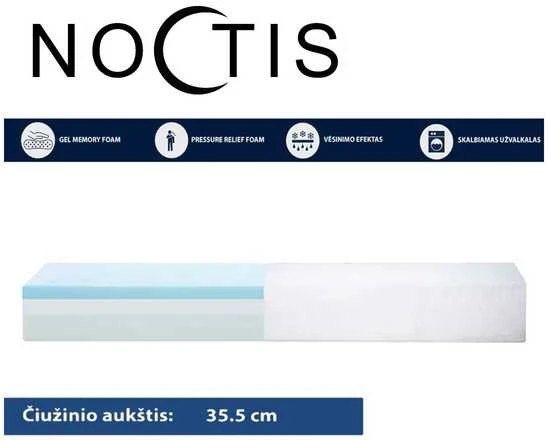 Čiužinys Noctis, 140x200x35 cm