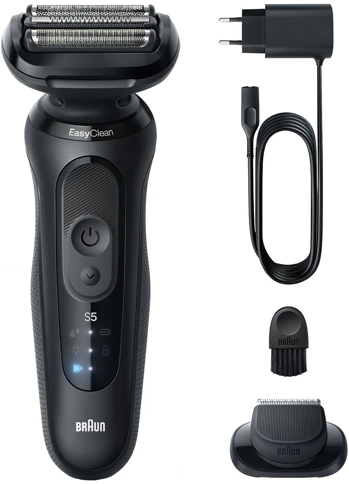 Barzdaskutė Braun Series 5 52-N1200S, li-ion, juoda