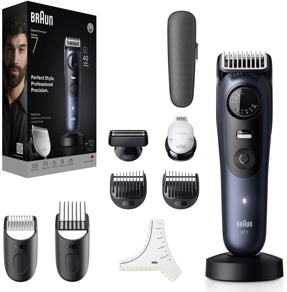 Barzdaskutė BT7540 Braun Barzdakirpė