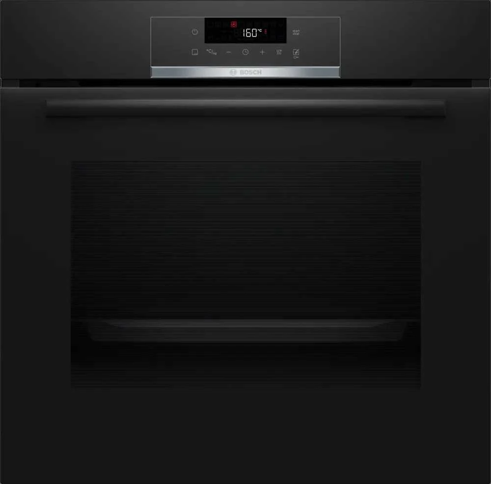 Bosch HBA571BB3 Serija 4, Įmontuojamoji orkaitė, 60 x 60 cm, Juodas