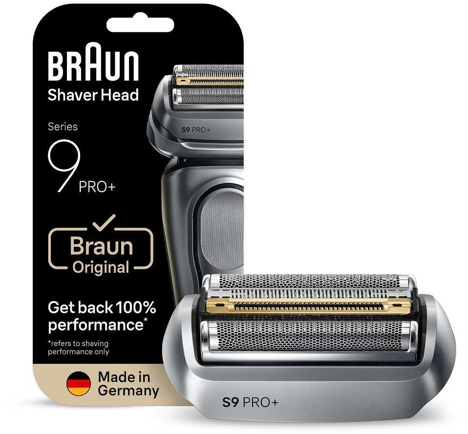 Braun 96M Shaver Replacement Head Series 9 Pro+, Sidabrinis