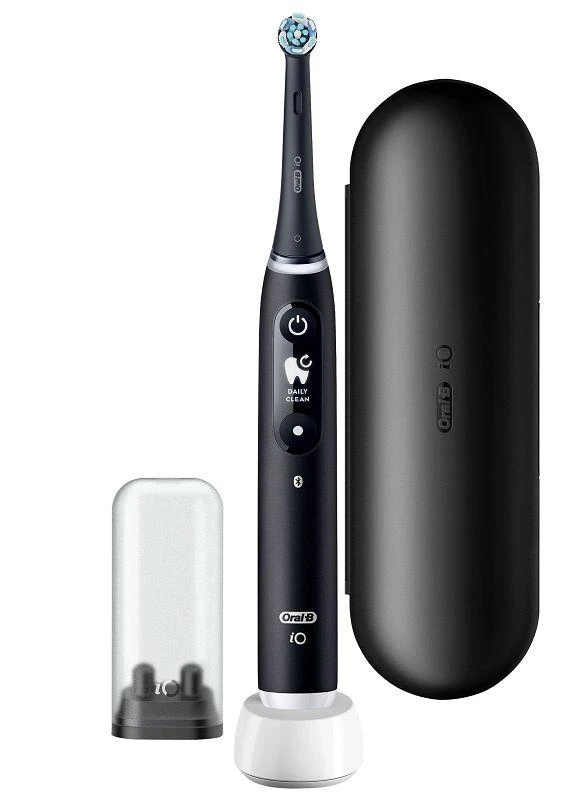 Braun iOM6.1B6.3DK Oral-B iO6 Elektrinis Dantų Šepetėlis Juodas Onyx