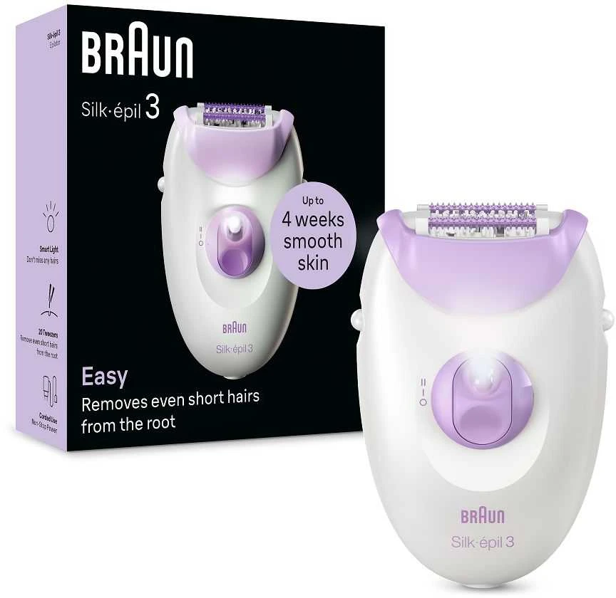 BRAUN SE3-000 Silk epil 3 Epiliatorius