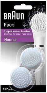 BRAUN SE80-N "Normal" Šepetėliai Face