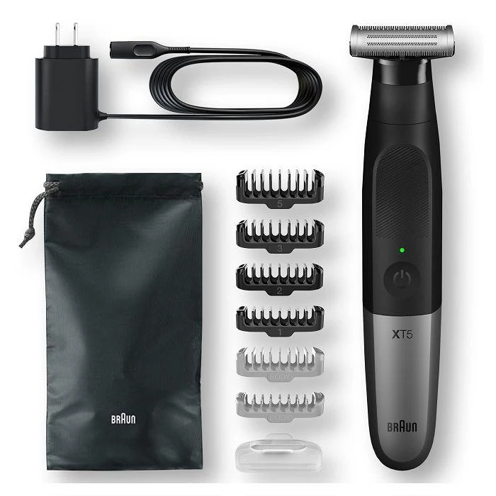 BRAUN XT 5200 Barzdakirpė, barzdaskutė ir kūno plaukų kirptuvas