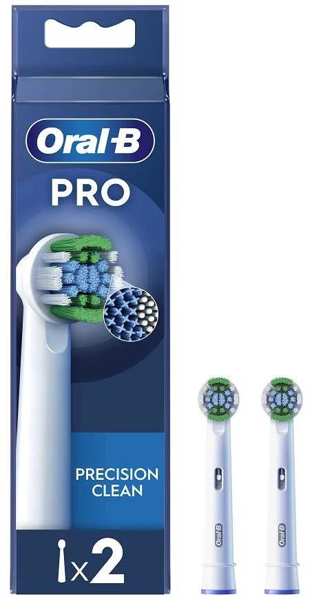Braun Oral-B EB20-2 Precision Clean Pro Dantų Šepetėlio Galvutės, 2 vnt.