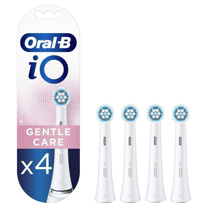 Dantų šepetėlio galvutės Braun Oral-B iO Gentle Care 4 vnt. balta