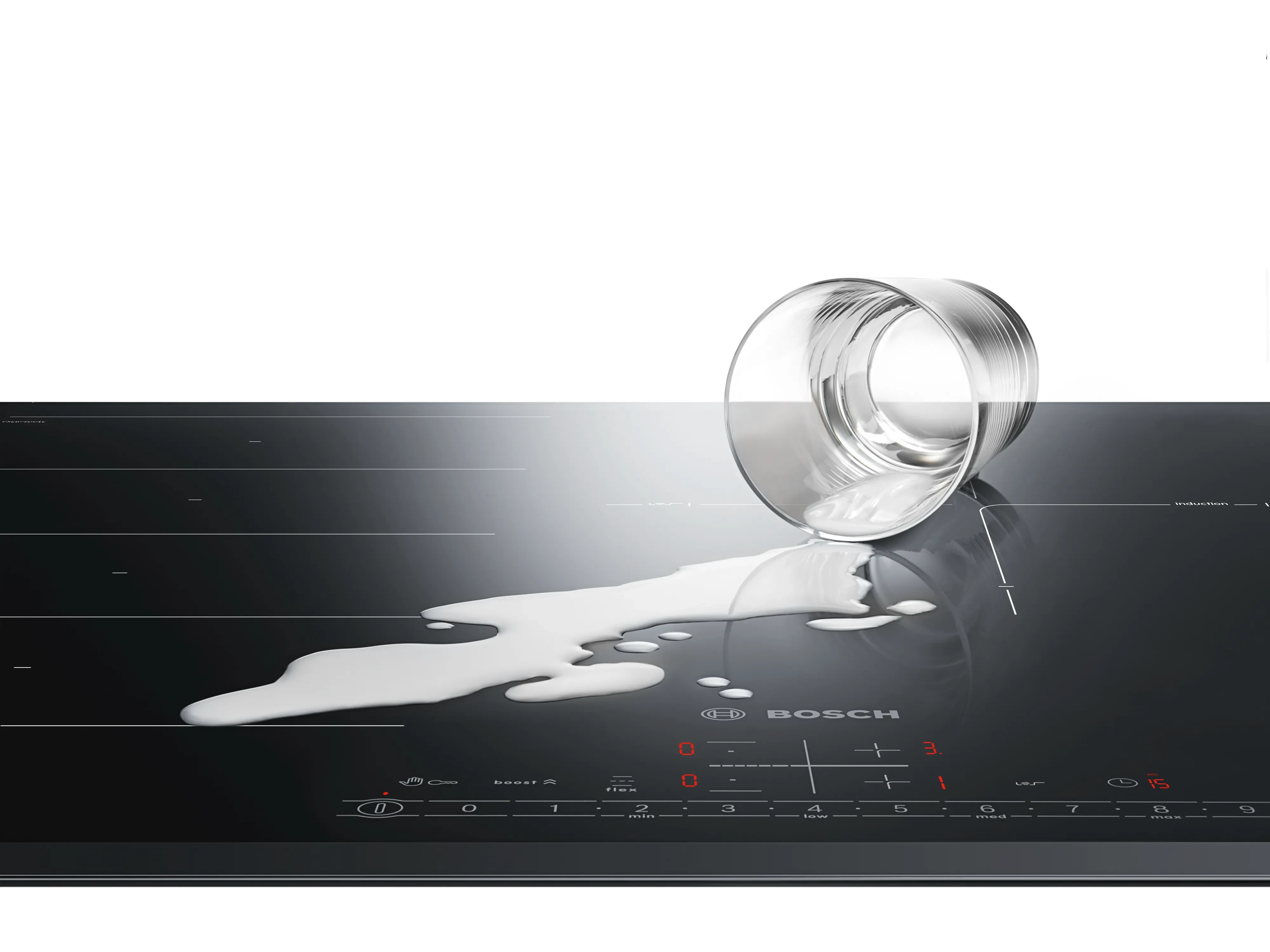 Bosch Serija 4 indukcinė kaitlentė su plieniniu rėmu, 60 cm | PIE645BB5E aprašymas - Prekės nuotrauka