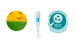 2 dalių šepetėlių galvučių pakuotė Philips Sonicare For Kids, HX6032/90 aprašymas - Prekės nuotrauka