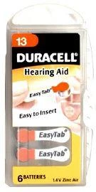 Duracell 13 elementai klausos aparatams pakuotėje