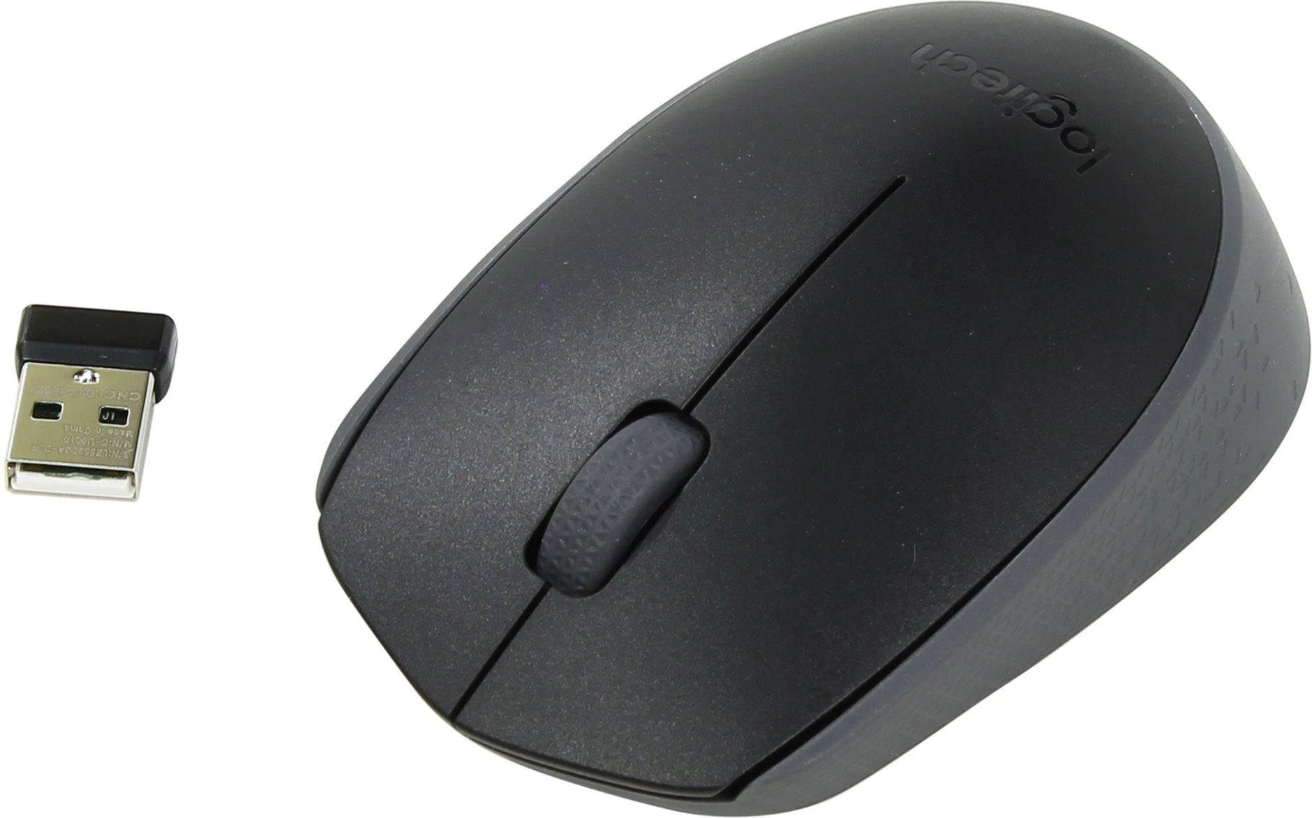 Belaidė pelė Logitech M171, Juoda