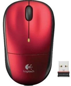 Optinė belaidė pelė Logitech M235, raudona, 910-002496