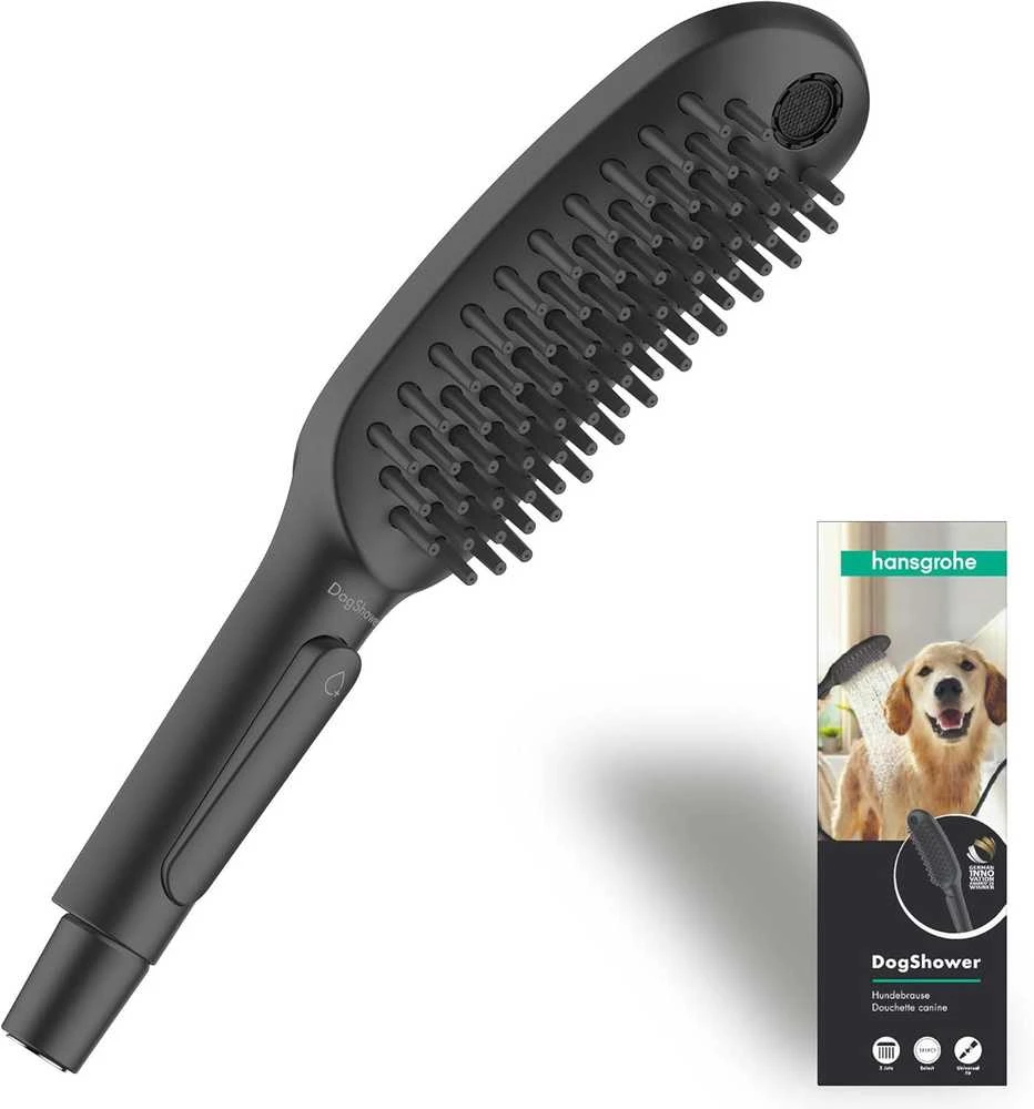 Hansgrohe rankinis dušas DogShower 150 3jet Select, matinės juodos spalvos
