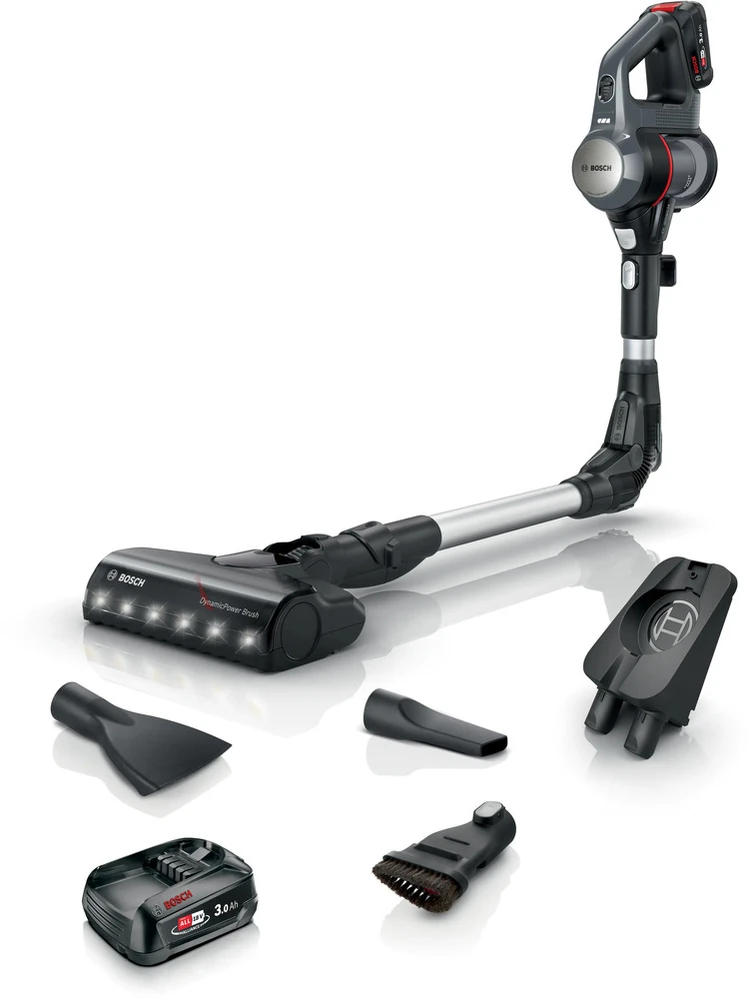 Bosch Įkraunamasis dulkių siurblys Unlimited 7, Grafito spalvos (BBS712A)