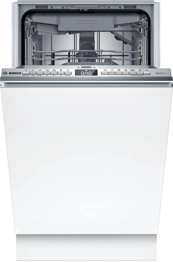 Bosch SPT4EMX17E Serija 4, Visiškai integruota indaplovė, 45 cm, variohinge