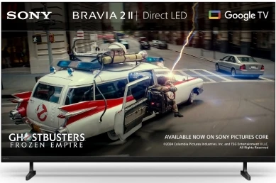 Televizorius Sony TV | K75S25M2 Bravia 2 | 75 | Smart TV | Google TV | 4K UHD | Juodas
