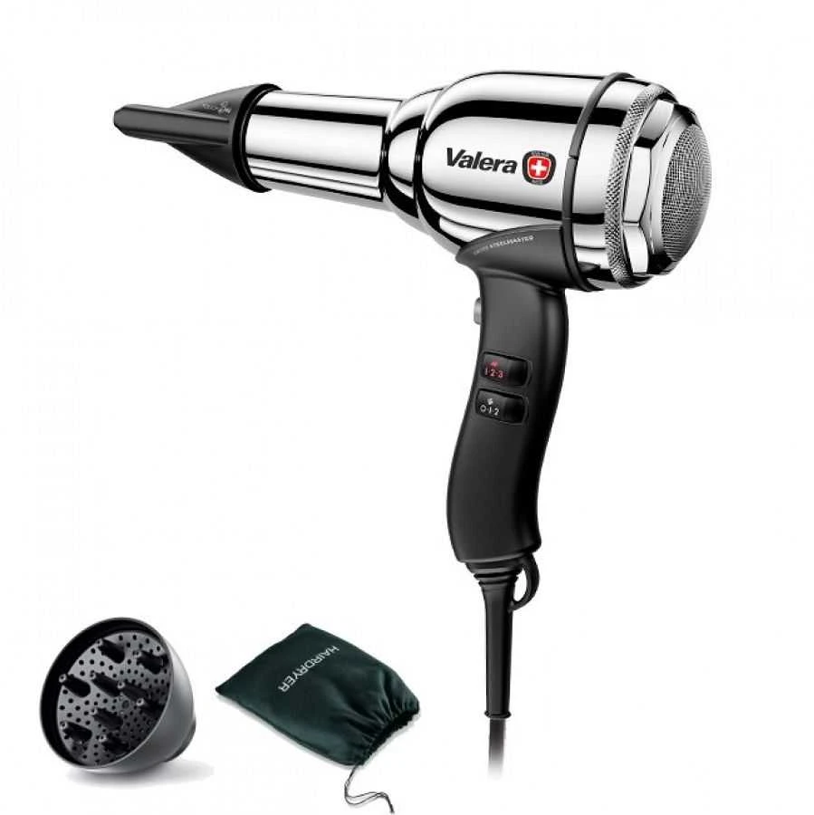 VALERA SM 588.05 RC CR Chrome Swiss Steel-Master "Digital" Plaukų džiovintuvas