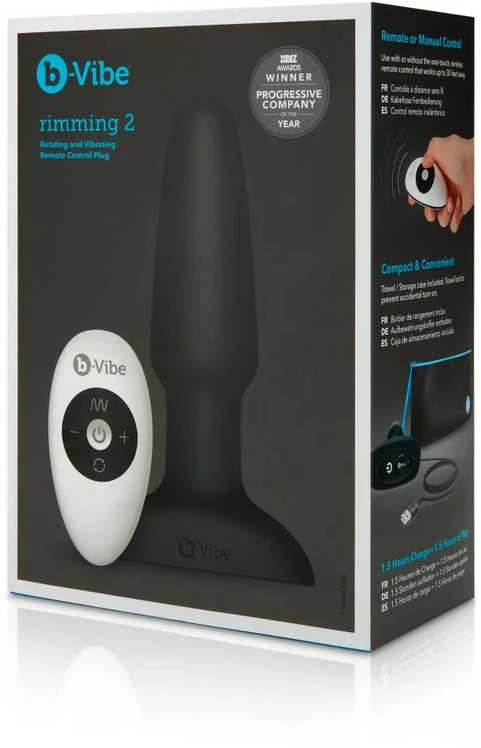 Dreamtoys b-Vibe apvadas Plug Juodas