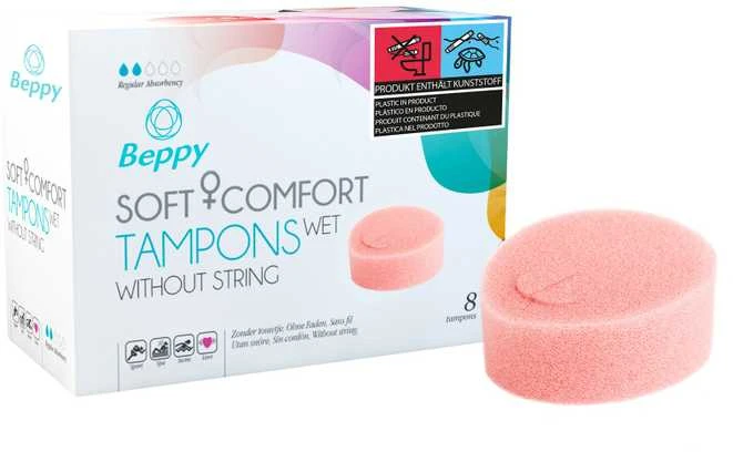 Beppy - Wet Tampons 8 pcs tamponai