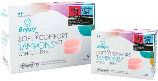 Beppy - Wet Tampons 8 pcs tamponai