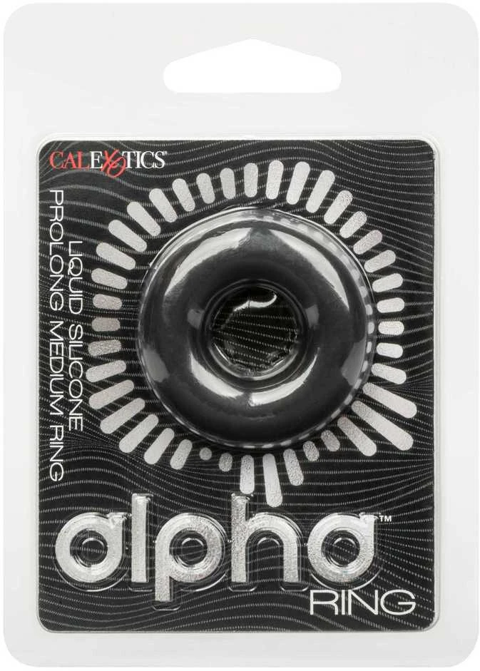 Calexotics Alpha Prolong Medium Ring Juodas