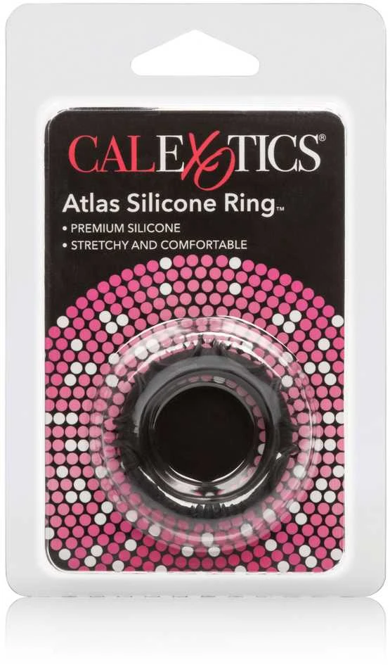 Calexotics Ring - ATLAS SILICONE RING Juodas