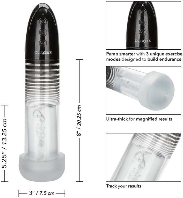Calexotics Automatinis Smart Pump juodas