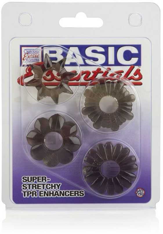 Calexotics Pierścień-Basic Essentials 4 Pack