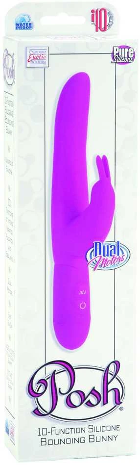 Calexotics Wibrator-POSH BOUNDING BUNNY Rožinis