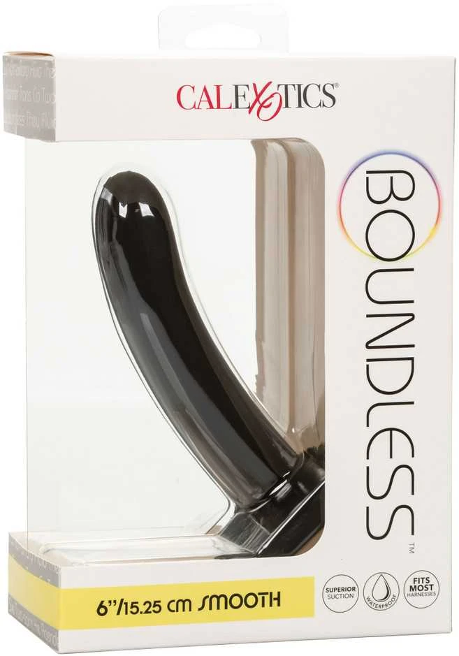 Calexotics Boundless 6/15.25cm Smooth Juodas