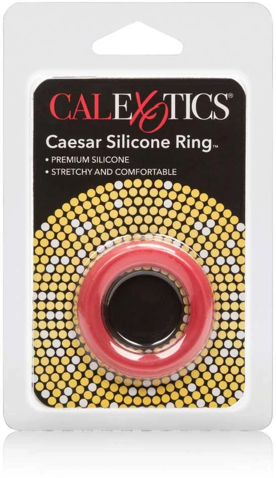 Calexotics Ring - CAESAR SILICONE RINGS Raudonas