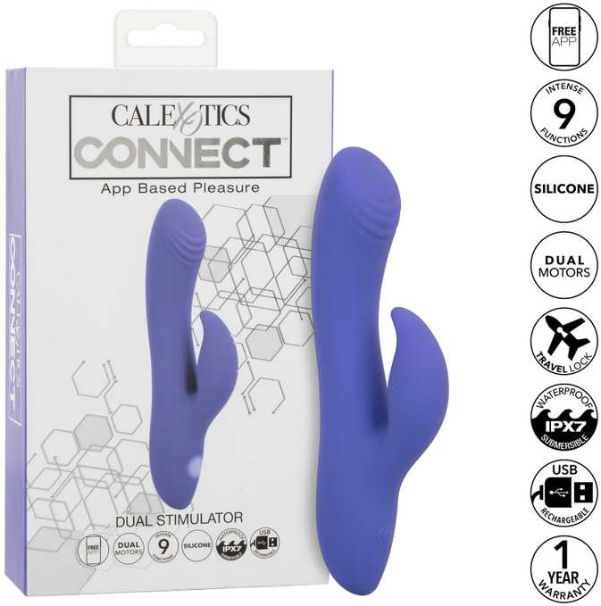 Calexotics Calex Connect dvigubas stimuliatorius _