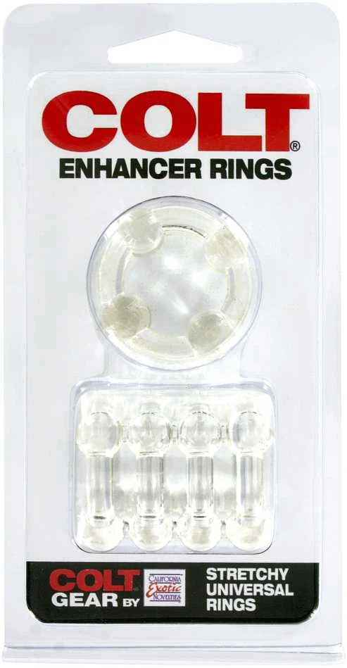 California Exotic Calexotics Pierścień-COLT ENHANCER RINGS CLEAR