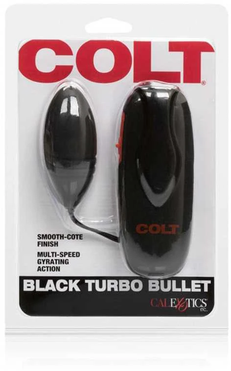 Calexotics Jajko/wibr-COLT TURBO BULLET Juodas