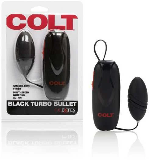Calexotics Jajko/wibr-COLT TURBO BULLET Juodas