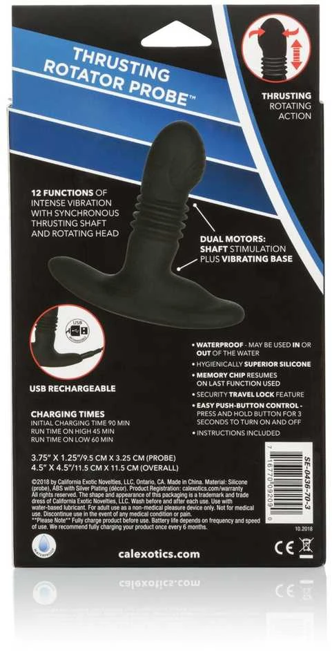 Calexotics Plug/Vibr-Eclipse Thrusting Probe