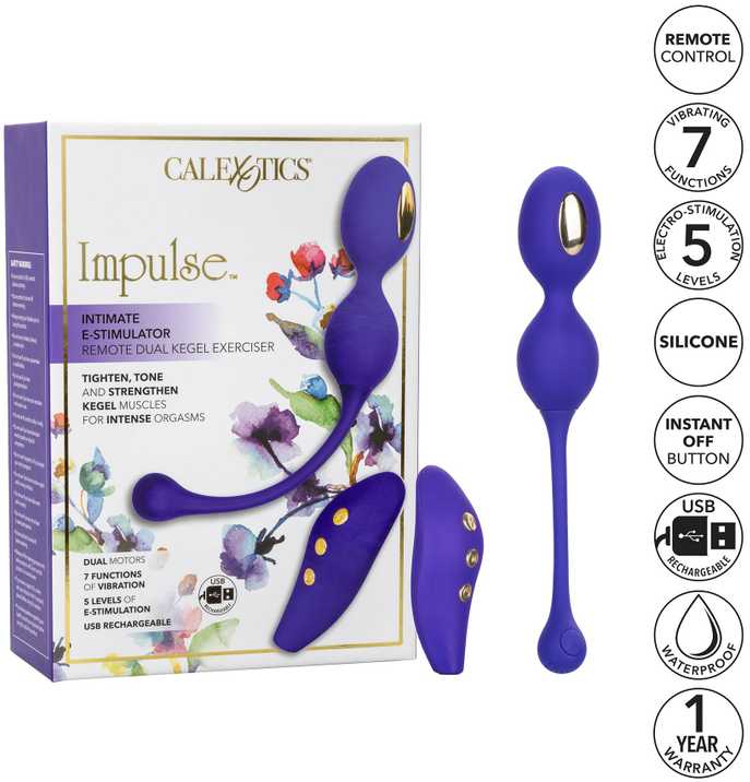 California Exotics Calexotics Estim Dual Kegel Exerciser