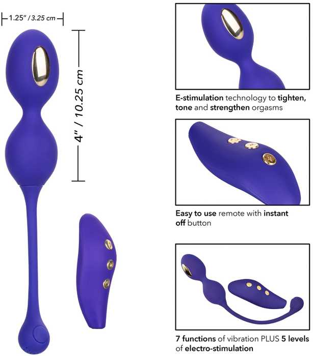California Exotics Calexotics Estim Dual Kegel Exerciser
