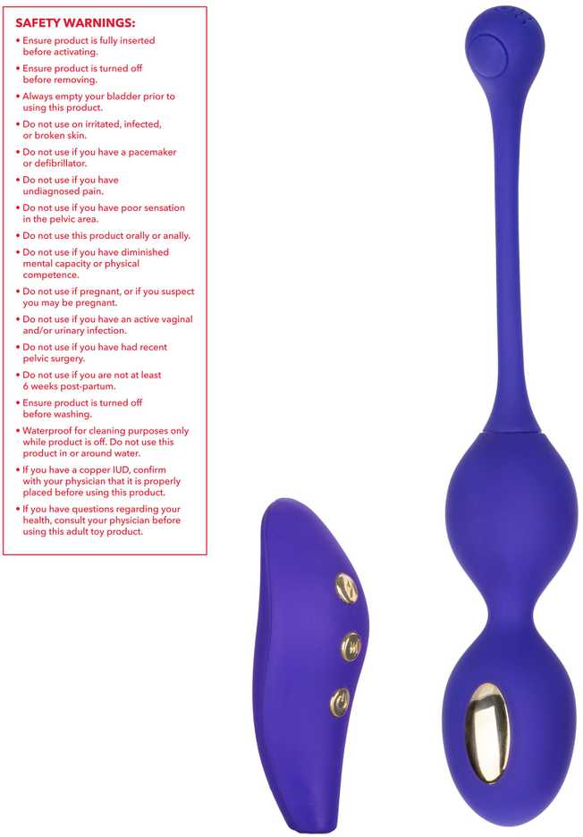 California Exotics Calexotics Estim Dual Kegel Exerciser