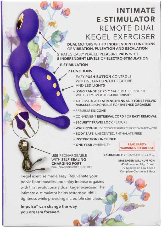 California Exotics Calexotics Estim Dual Kegel Exerciser