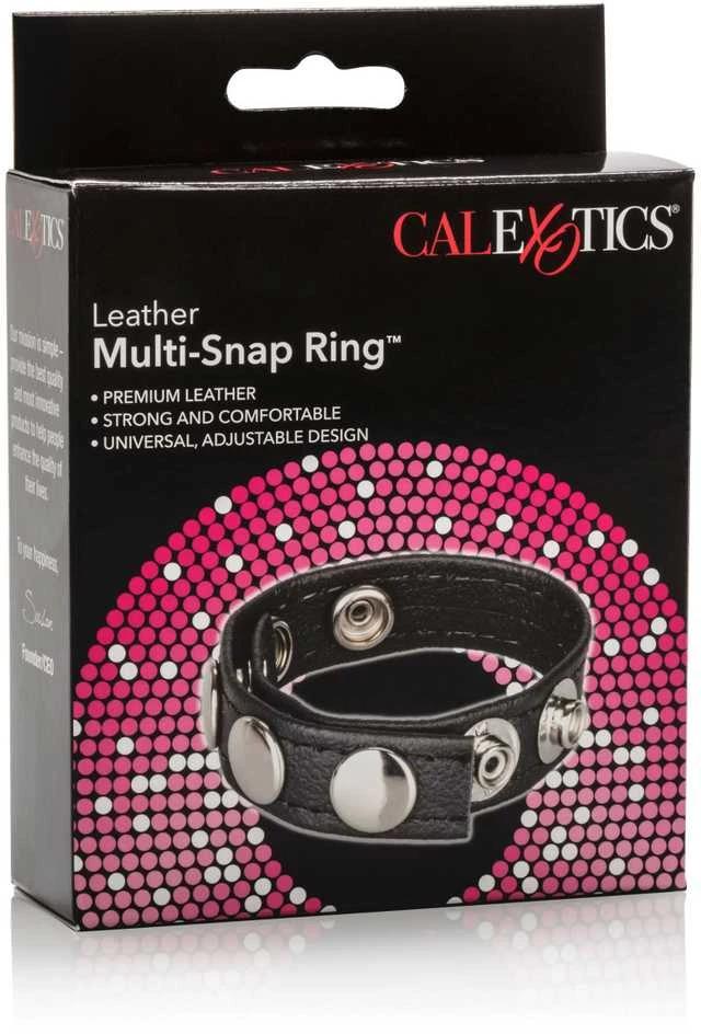 Calexotics Pierścień-ADONIS ARES LEATHER COCKRING