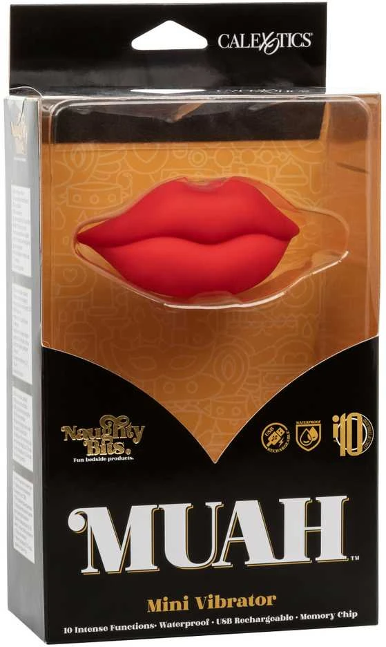 Calexotics Muah Mini Vibrator Raudona